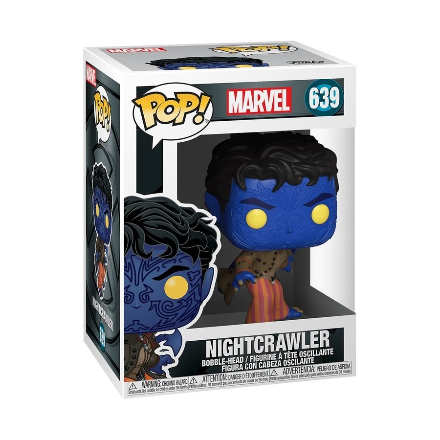 Everyday Low - Marvel X-Men 20th Nightcrawler Funko Stand Out! Vinyl - Off-the-Charts Occasion:£9