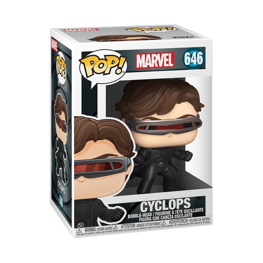 Bankruptcy Sale - Marvel X-Men 20th Cyclops Funko Stand Out! Vinyl - Spectacular:£9