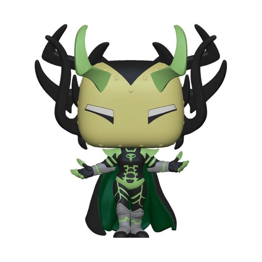 Marvel Infinity Warps Madame Hel Funko Stand Out! Vinyl