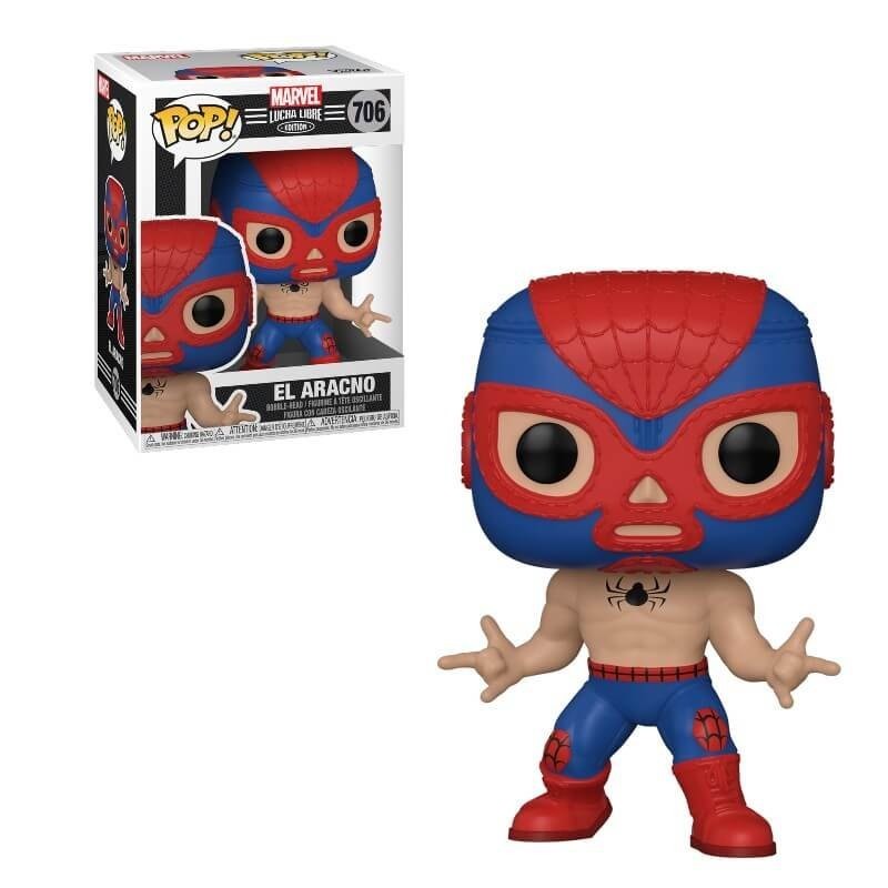 Marvel Luchadores Spider-Man Stand Out! Plastic