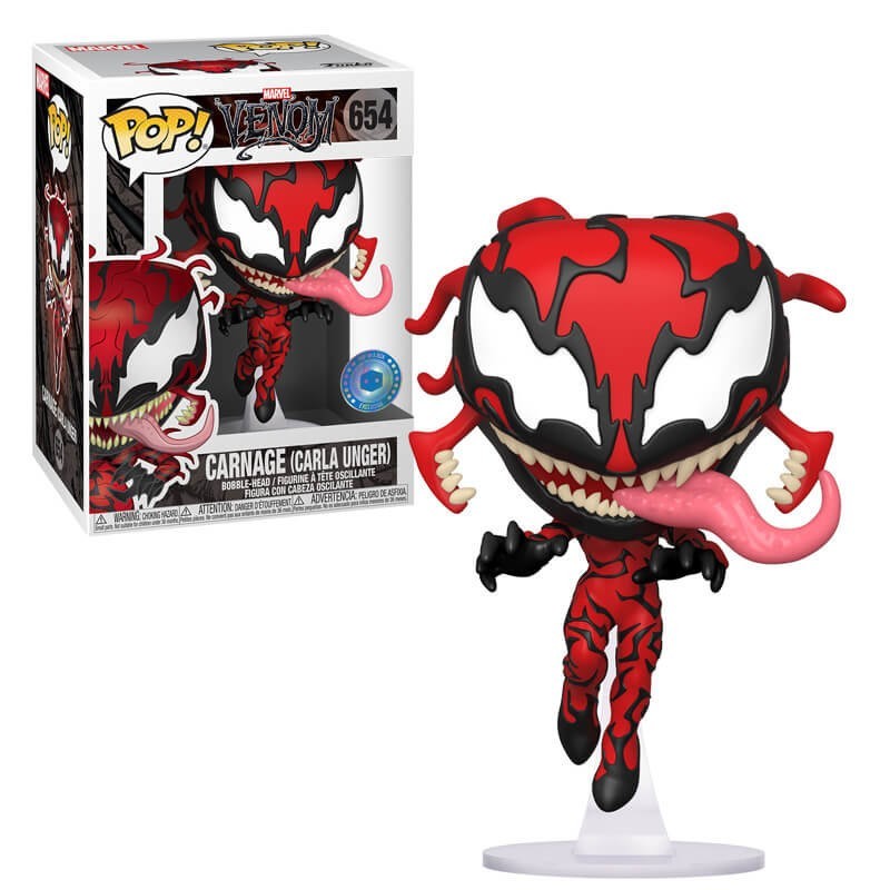 PIAB EXC Wonder Carnage (Carla Unger) Funko Stand Out! Vinyl