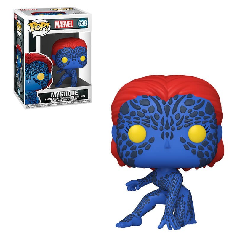 Markdown Madness - Wonder X-Men 20th Mystique Funko Stand Out! Vinyl fabric - Internet Inventory Blowout:£9