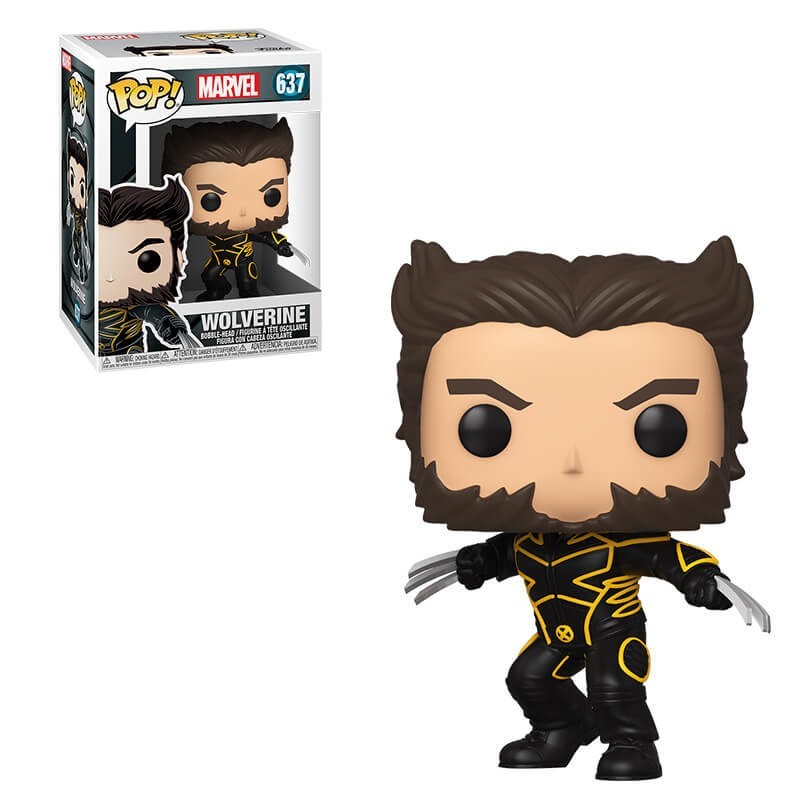 Loyalty Program Sale - Marvel X-Men 20th Wolverine In Coat Funko Stand Out! Vinyl - Price Drop Party:£9