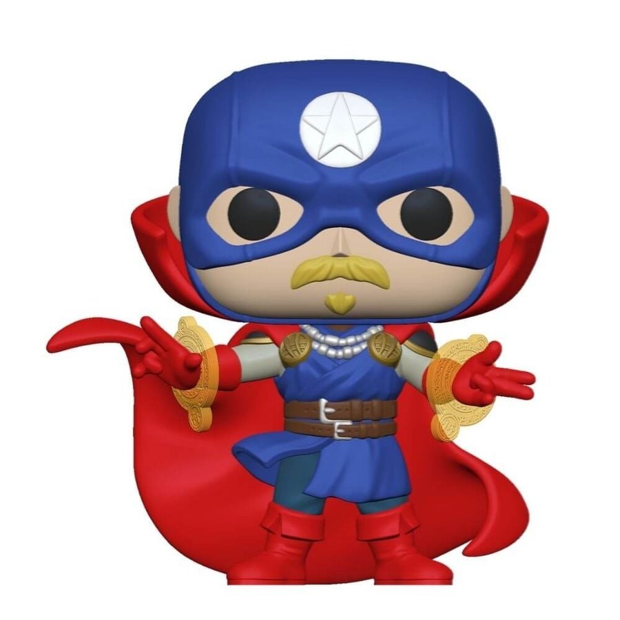 Half-Price Sale - Marvel Immensity Warps Soldier Supreme Funko Stand Out! Vinyl - E-commerce End-of-Season Sale-A-Thon:£9