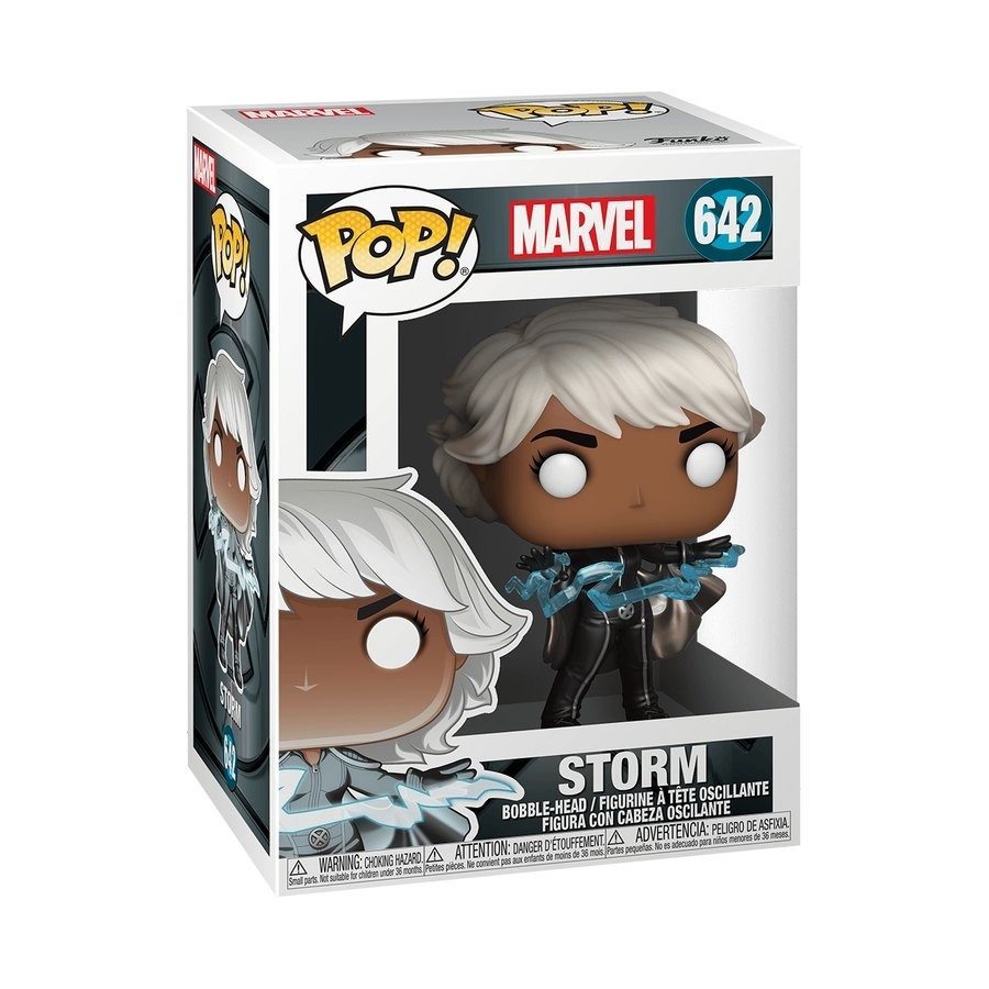 Marvel X-Men 20th Hurricane Funko Stand Out! Plastic