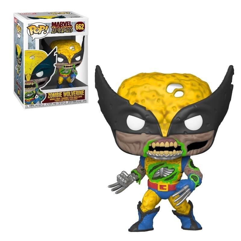 Wonder Zombies Wolverine Funko Stand Out! Plastic