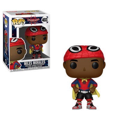 Wonder Spider-Man right into the Spiderverse Miles along with Cape Pop! Plastic Figure