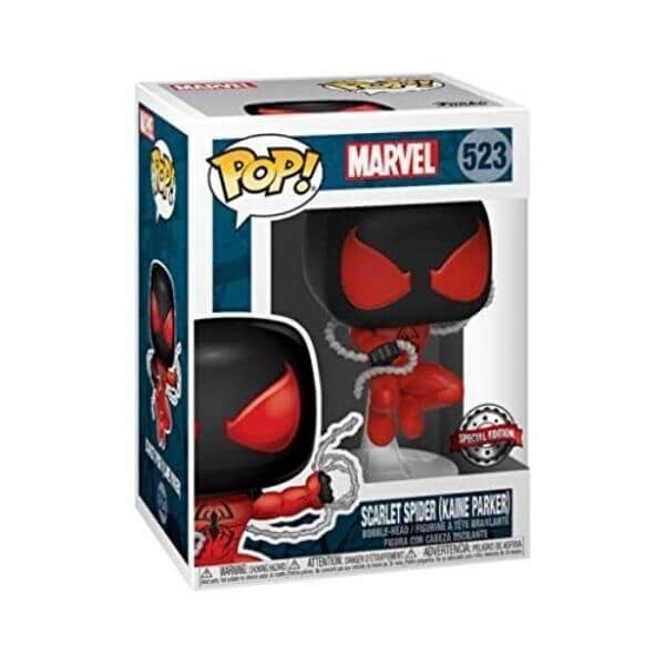 Marvel Spider-Man Scarlet Crawler EXC Funko Pop! Vinyl fabric