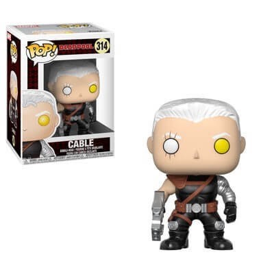 Marvel Deadpool Parody Cable Funko Stand Out! Plastic