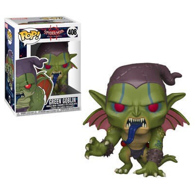 Marvel Spider-Man in to the Spiderverse Environment-friendly Demon Funko Pop! Vinyl fabric