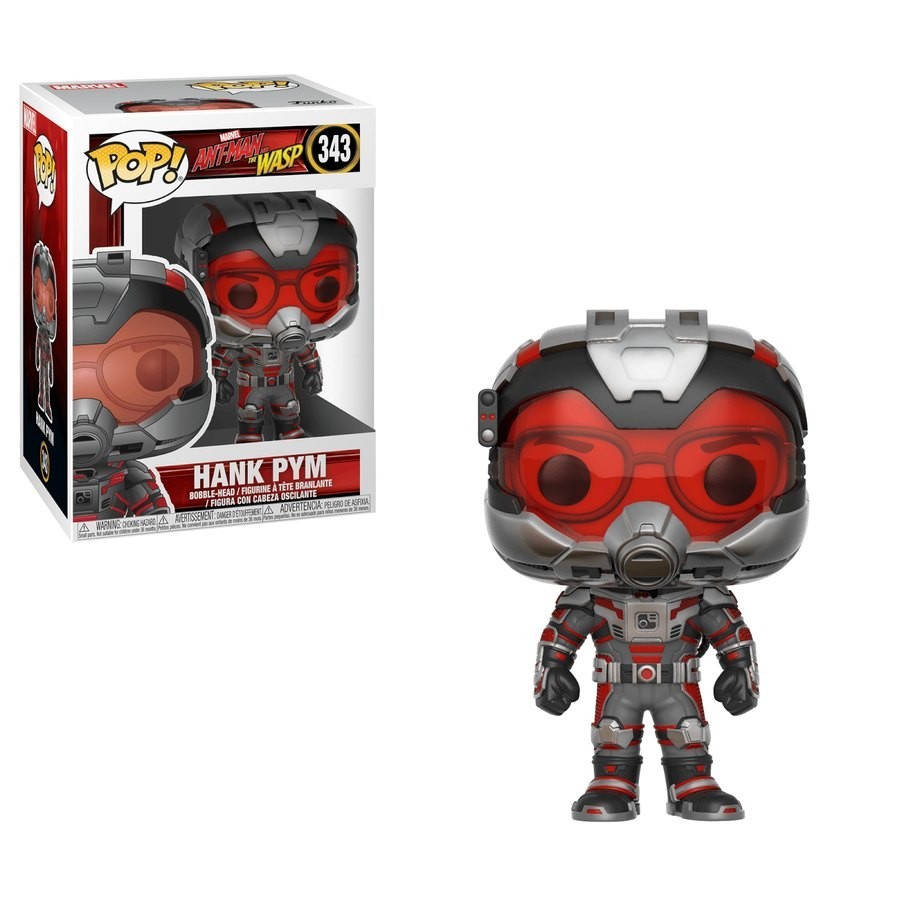 Marvel Ant-Man & The Wasp Hank Pym Funko Pop! Plastic