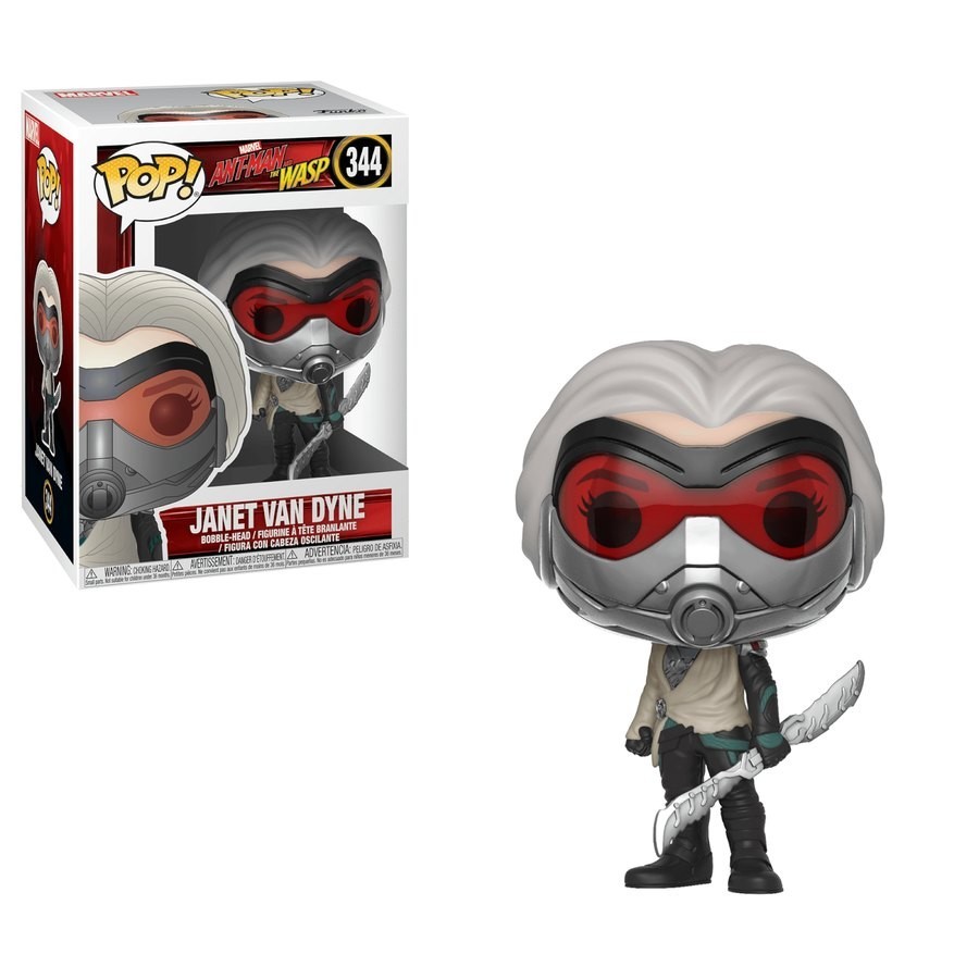 Marvel Ant-Man & The Wasp Janet Vehicle Dyne Funko Stand Out! Vinyl