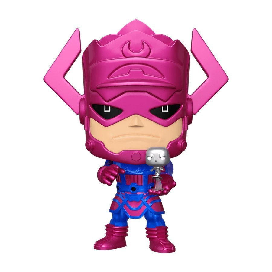 PX Previews Wonder Galactus along with Silver Internet User EXC 10 Metal Funko Pop! Vinyl fabric