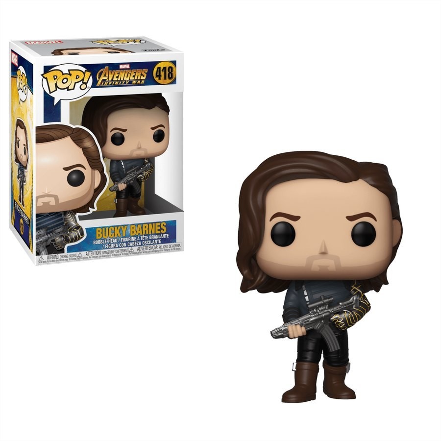Wonder Infinity Battle Bucky with Tool Funko Stand Out! Vinyl fabric
