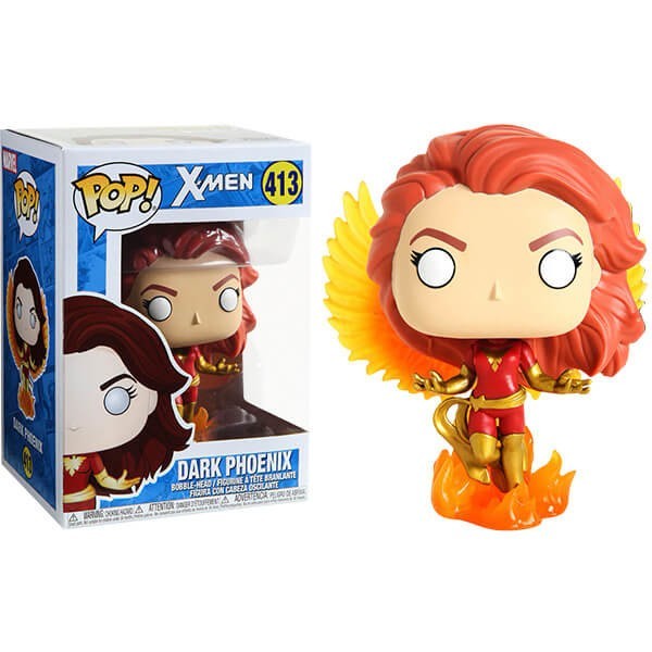 Marvel X-Men Sulky Phoenix Metro along with Flames EXC Funko Stand Out! Vinyl fabric