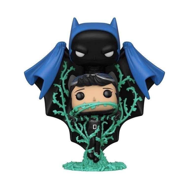 DC Comic Books Batman and also Catwoman EXC Funko Stand Out! Comic Moment
