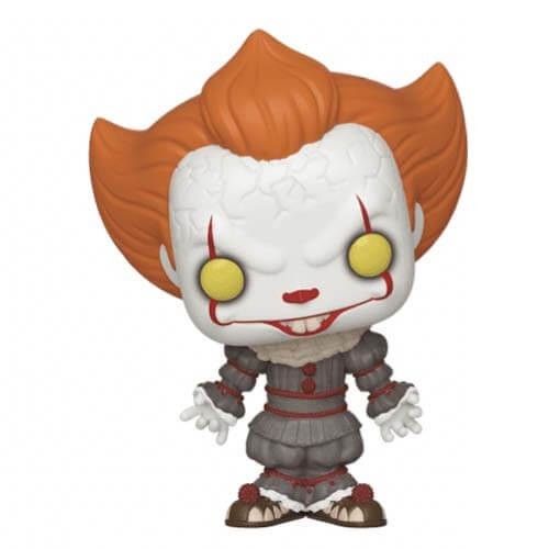 IT Chapter 2 Pennywise along with Open Upper Arms Funko Stand Out! Plastic