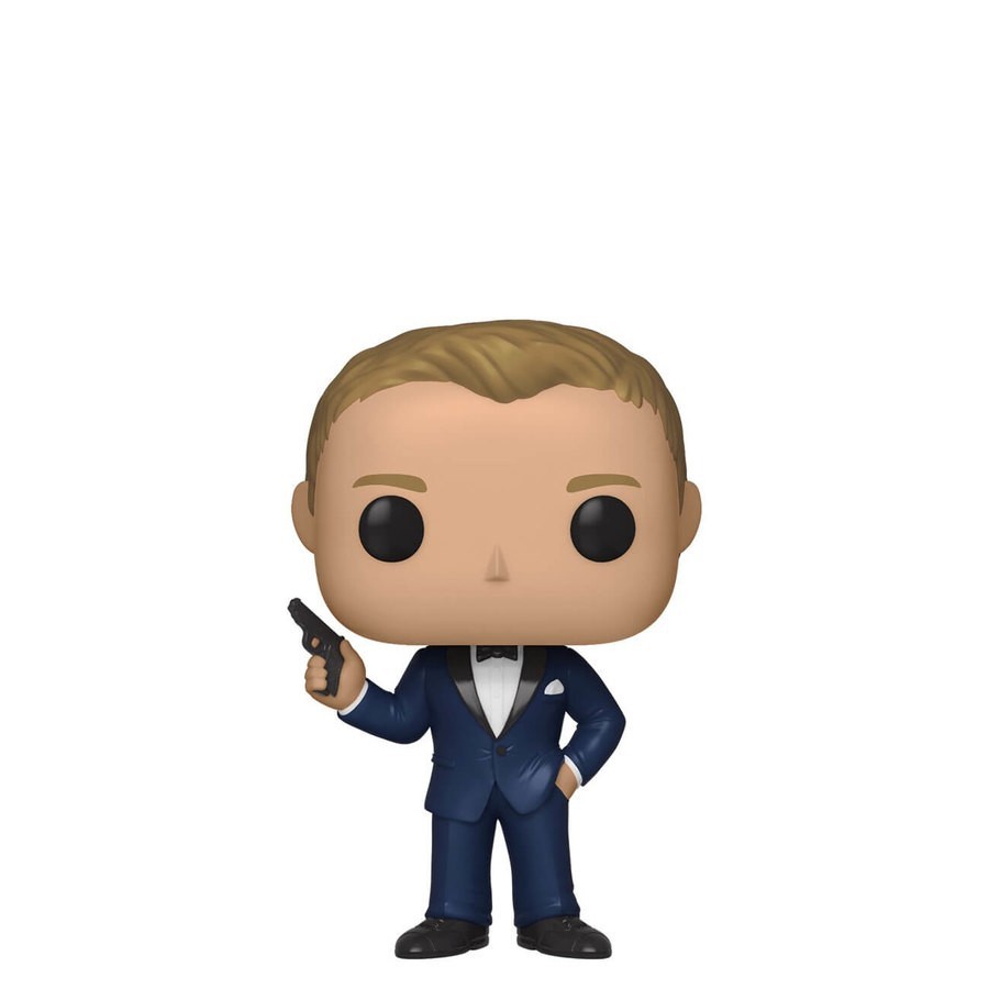 New Year's Sale - James Connection Online Casino Royale Daniel Craig Funko Stand Out! Vinyl - Fourth of July Fire Sale:£9