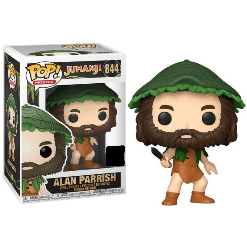 Jumanji Alan Parrish with Blade EXC Funko Stand Out! Plastic