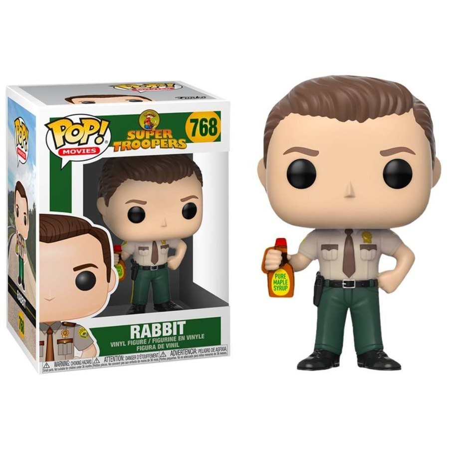 Super Troopers Bunny Funko Stand Out! Plastic
