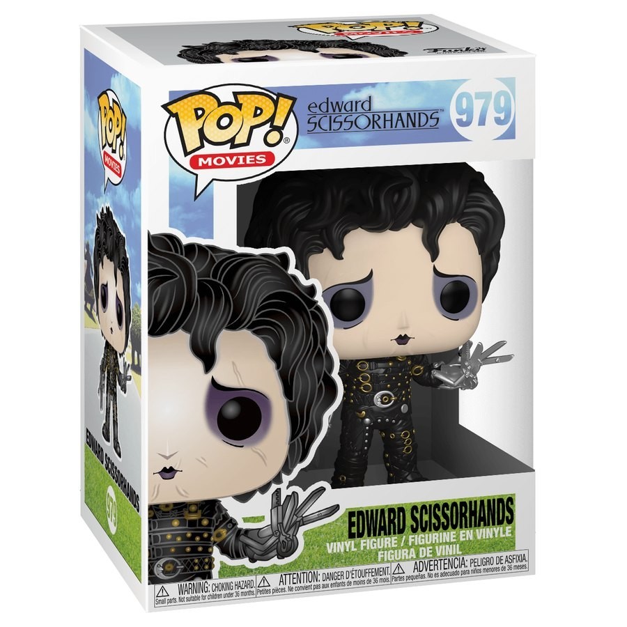 Markdown - Edward Scissorhands Funko Stand Out! Plastic - Christmas Clearance Carnival:£9