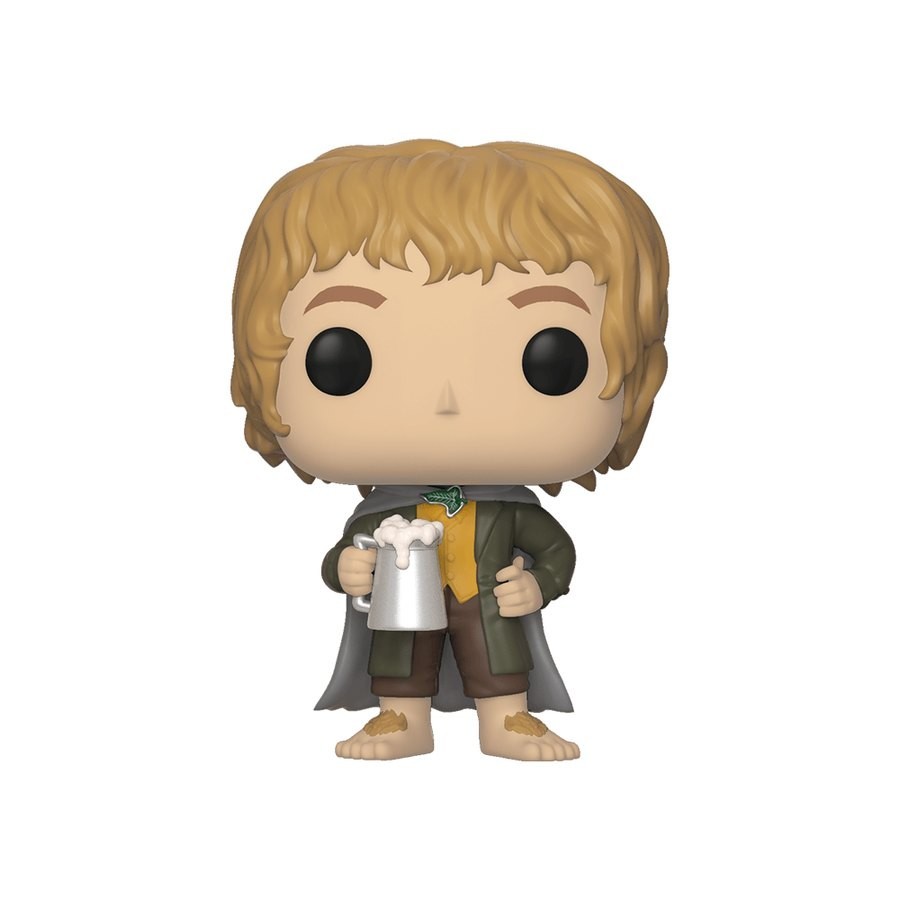 Early Bird Sale - God of the Rings Merry Brandybuck Funko Pop! Vinyl fabric - Get-Together Gathering:£9