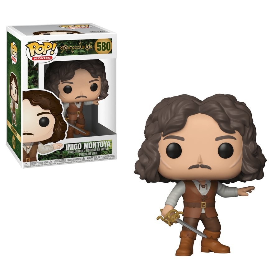 The Princess Or Queen New Bride Motion Picture Inigo Montoya Funko Stand Out! Vinyl fabric