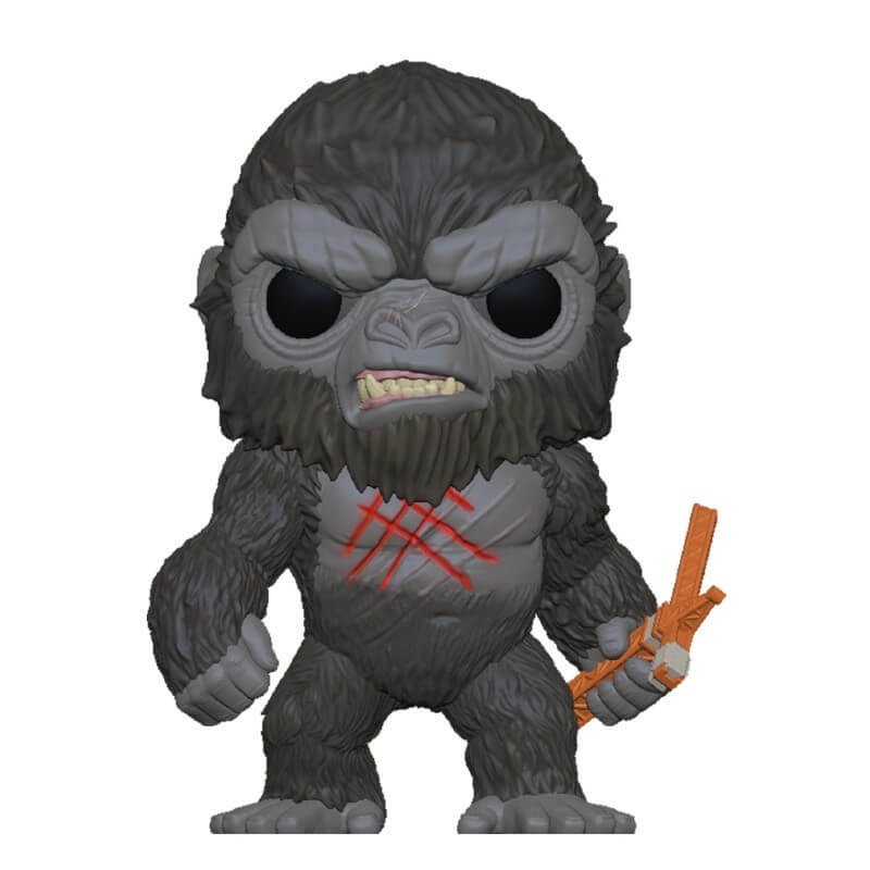 Price Drop Alert - Godzilla vs Kong Battle-Scarred Kong Funko Stand Out Plastic - Reduced:£9
