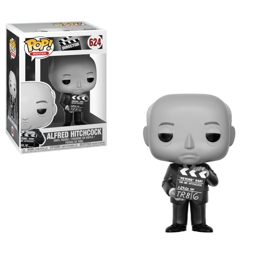 Two for One Sale - Alfred Hitchcock Funko Stand Out! Vinyl fabric - Mid-Season:£9