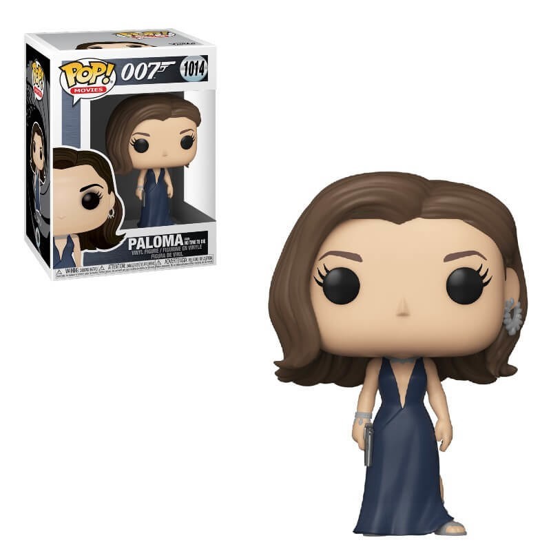 James Connection No Time At All To Die Paloma Funko Stand Out! Plastic