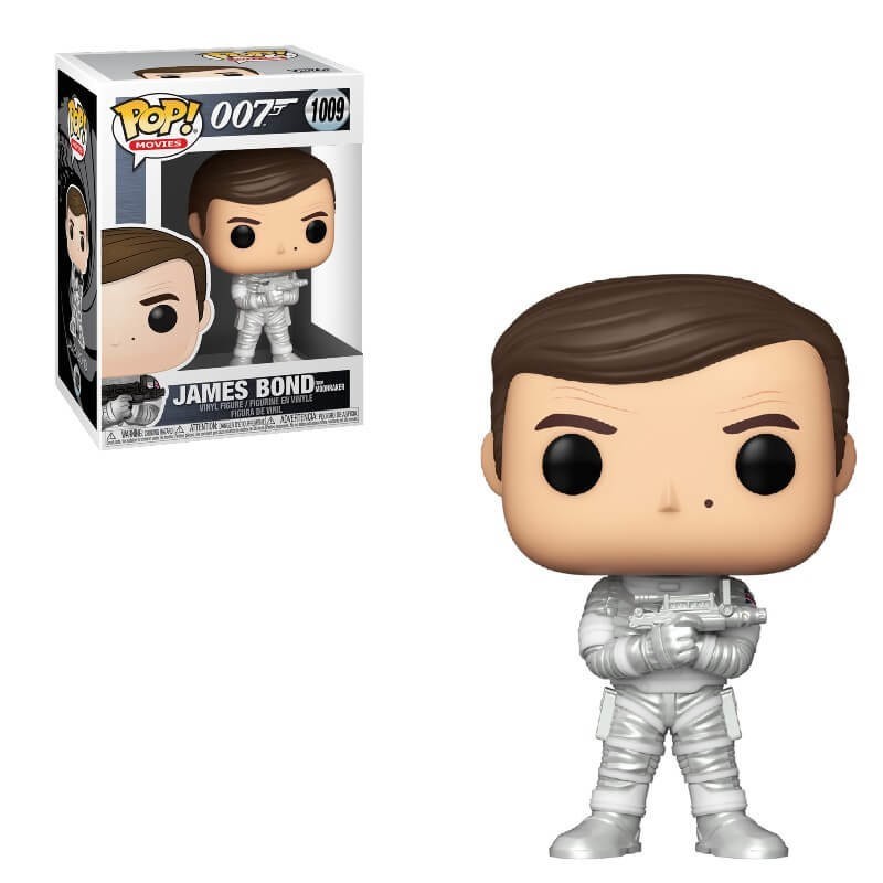 James Connect Roger Moore Moonraker Funko Stand Out! Vinyl fabric