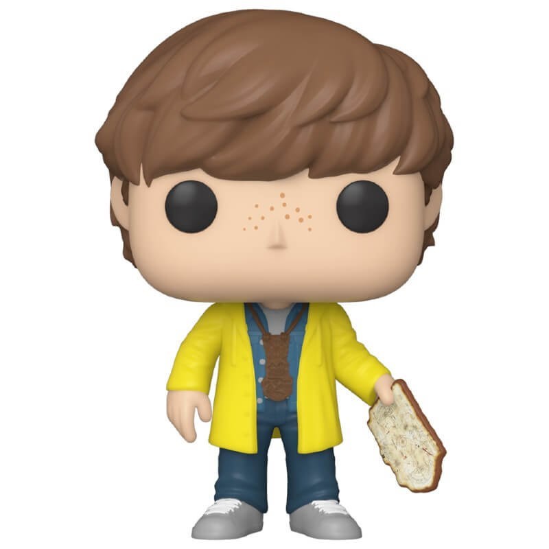 The Goonies Mikey With Chart Funko Stand Out! Plastic