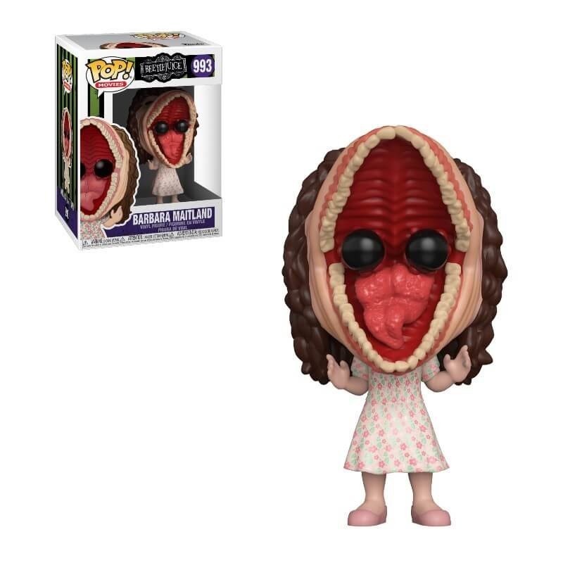 Beetlejuice Barbara Transformed Funko Stand Out! Plastic