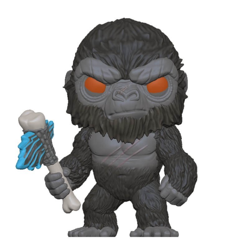 Independence Day Sale - Godzilla vs Kong Kong Funko Stand Out Plastic - Christmas Clearance Carnival:£9