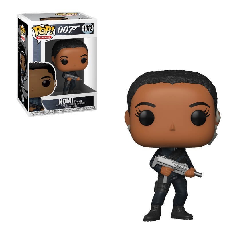 James Connection No Time At All To Die Nomi Funko Stand Out! Plastic