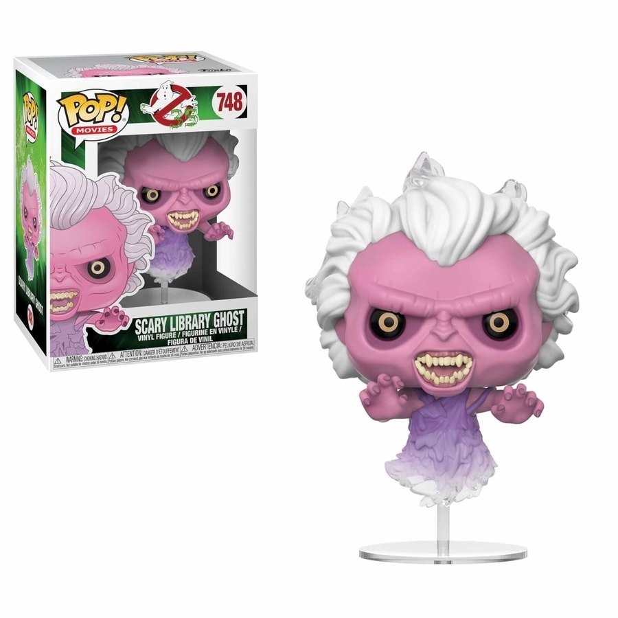 Pre-Sale - Ghostbusters Terrifying Library Ghost Funko Pop! Vinyl fabric - Valentine's Day Value-Packed Variety Show:£9