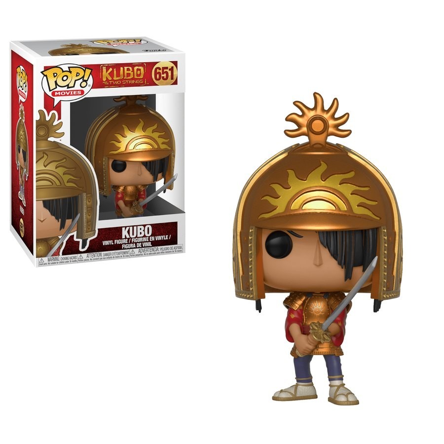 Kubo in Armor Funko Stand Out! Vinyl fabric