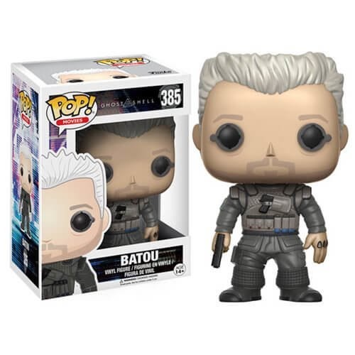 Ghost in the Covering Batou Funko Stand Out! Vinyl fabric