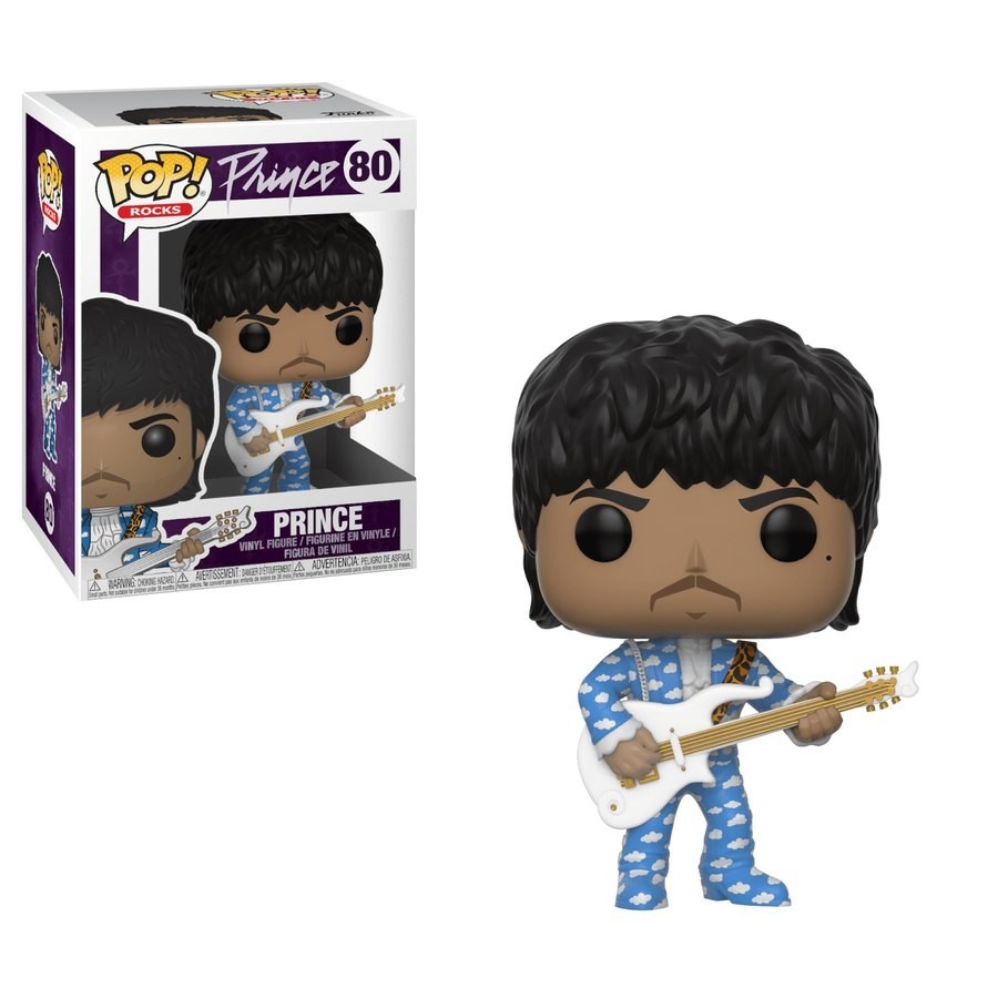 Stand out! Stones Prince Around The Globe in a Time Funko Pop! Vinyl fabric