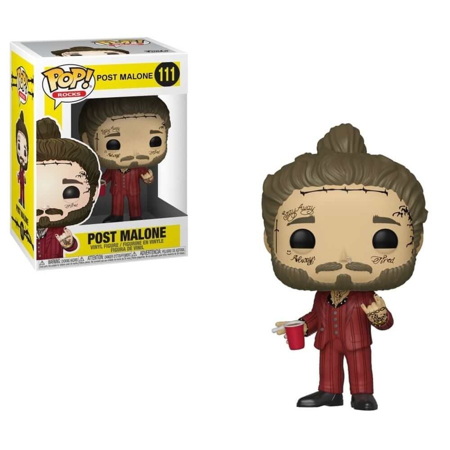 Pop! Rocks Message Malone Funko Stand Out! Vinyl