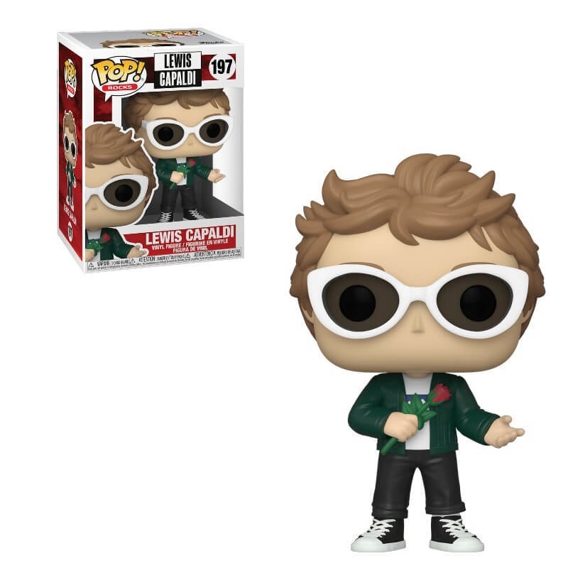 Weekend Sale - Lewis Capaldi Funko Stand Out! Vinyl fabric - Steal:£9[alb8510co]