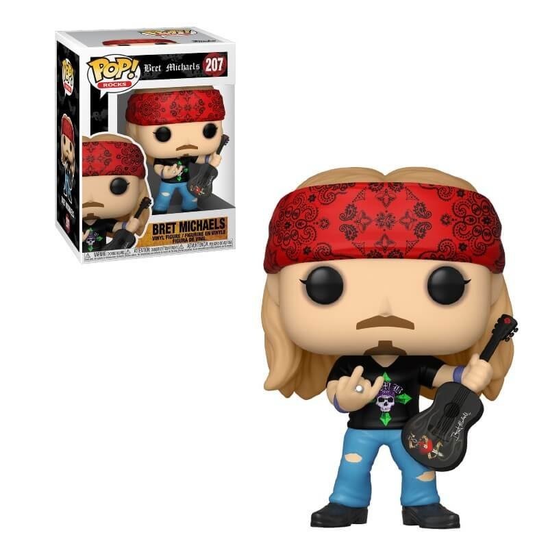 Stand out! Stones Bret Michaels Pop! Plastic Body