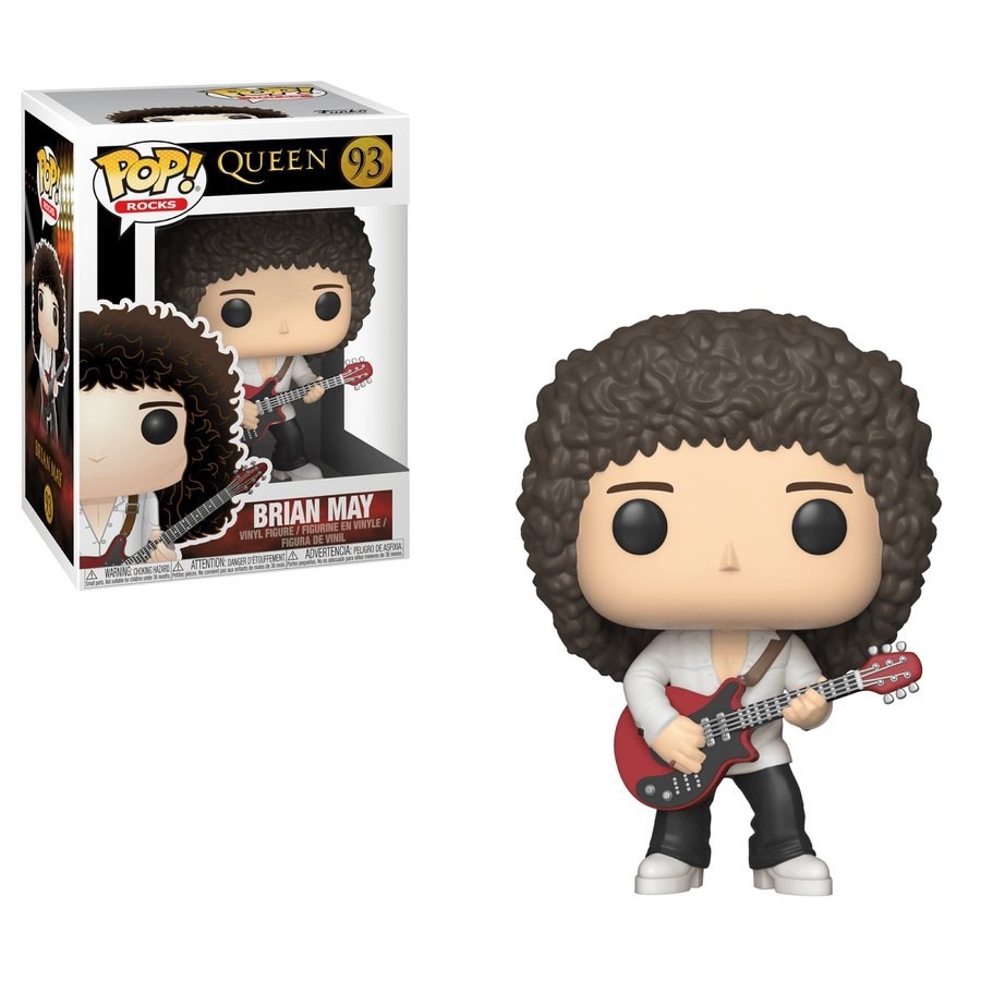 Stand out! Stones Queen Brian May Funko Pop! Vinyl fabric