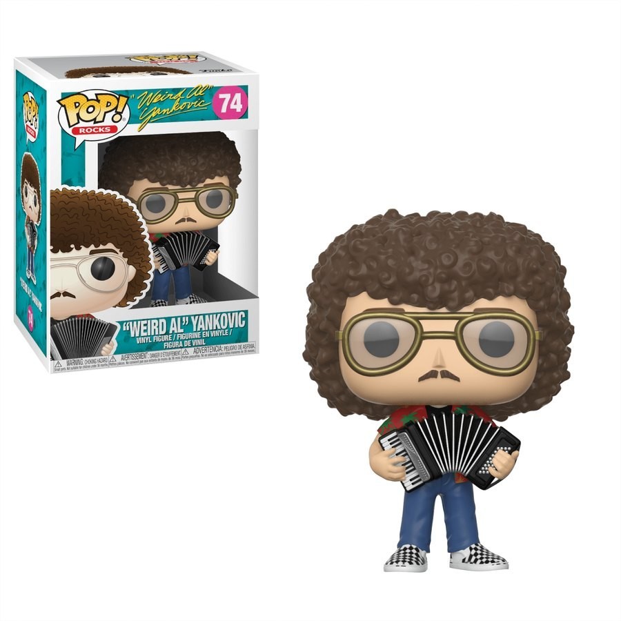 Stand out! Stones Unusual Al Yankovic Funko Stand Out! Plastic