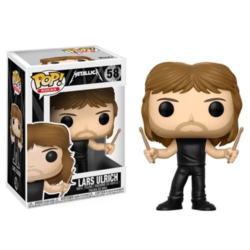 December Cyber Monday Sale - Metallica Lars Ulrich Funko Stand Out! Plastic - Internet Inventory Blowout:£9