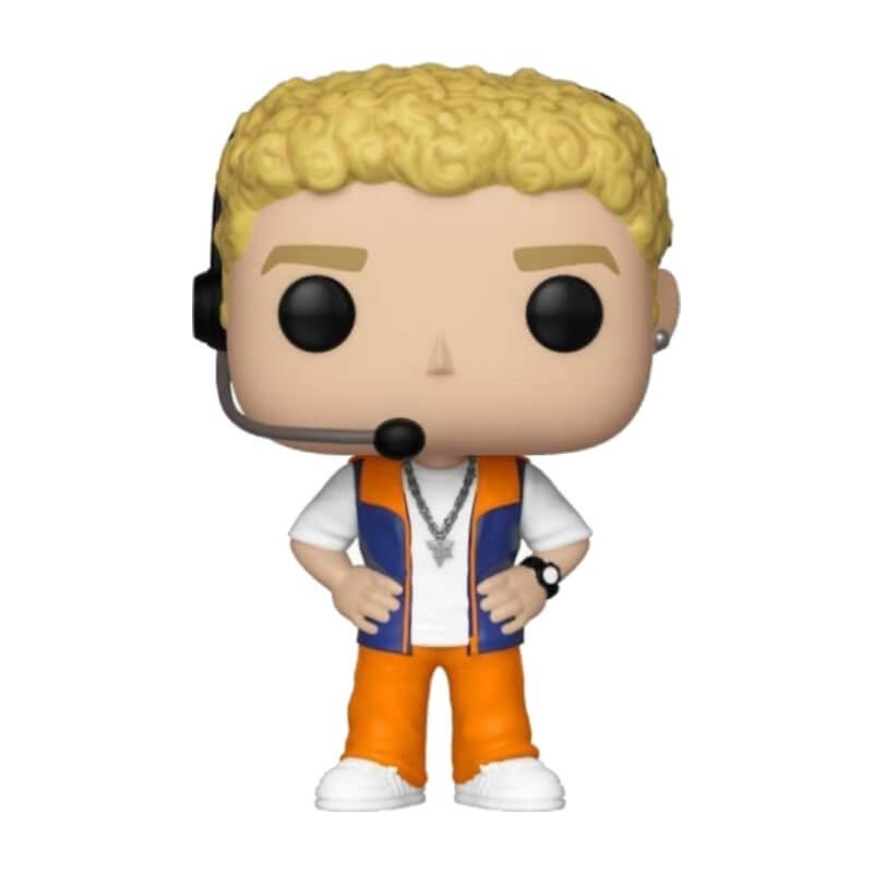 Pop! Stones NSYNC Justin Timberlake Funko Stand Out! Plastic