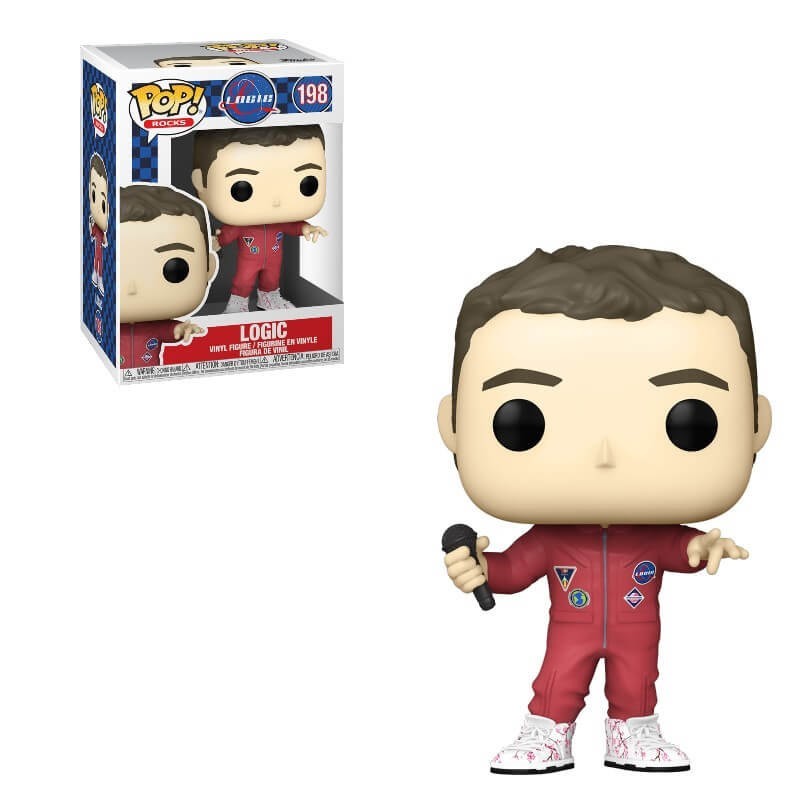Logic along with Bobby Kid Stand Out! Rocks Funko Pop! Vinyl fabric
