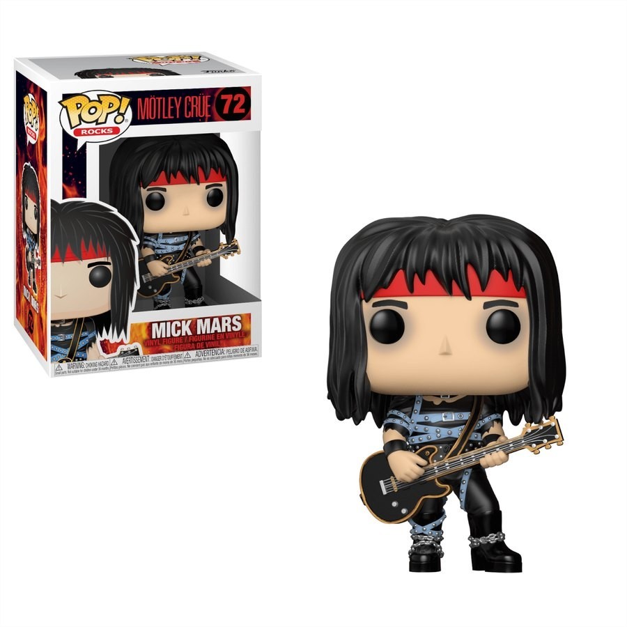 Stand out! Stones Motley Crue- Mick Mars Funko Stand Out! Vinyl fabric