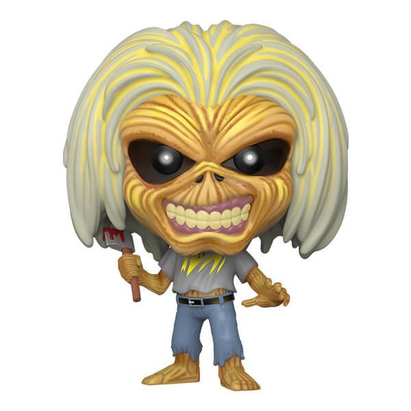 Stocking Stuffer Sale - Stand out! Rocks Iron Maiden Eddie Killers Variation Funko Stand Out! Vinyl - Black Friday Frenzy:£9