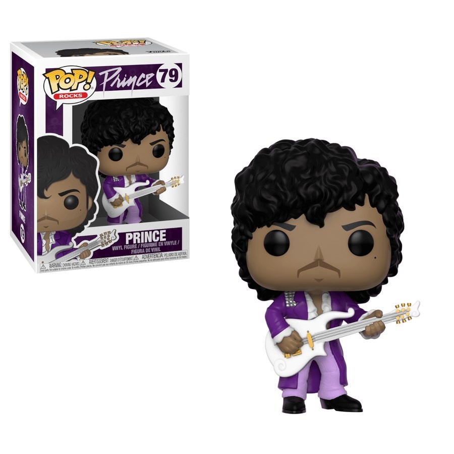 Pop! Rocks Prince Violet Rainfall Funko Stand Out! Vinyl